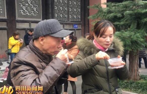 過了臘八就是年 成都文殊院的臘八粥你喝到了嗎？